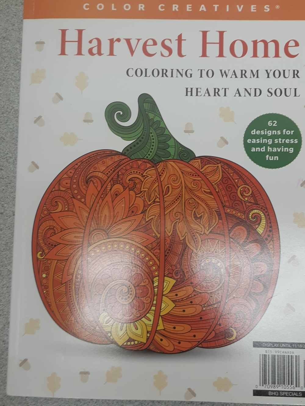 5/$25.00 Adult Coloring Book Comes With Markers And Pencil Crayons In A Case